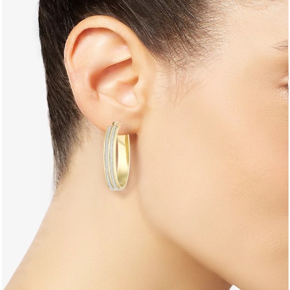Hoop Earrings By SIMONE I SMITH - Picture 2 of 2